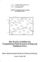 book Best practice guidelines for computational fluid dynamics of dispersed multi-phase flows