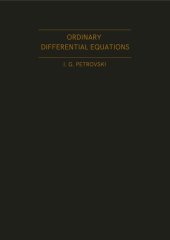 book Ordinary differential equations