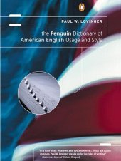 book The Penguin Dictionary of American English Usage and Style