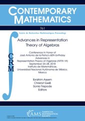 book Advances in Representation Theory of Algebras