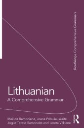 book Lithuanian: A Comprehensive Grammar