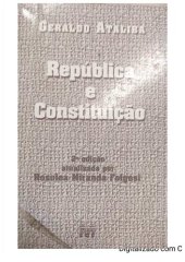 book Republica e Constituição