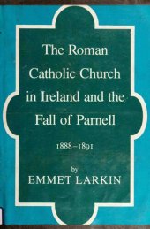 book The Roman Catholic Church in Ireland and the Fall of Parnell, 1888-1891