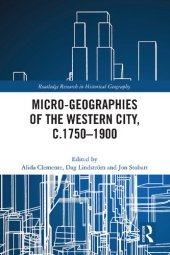 book Micro-geographies of the Western City, c.1750–1900