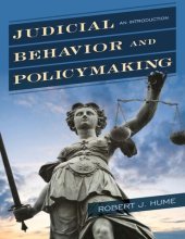 book Judicial Behavior and Policymaking: An Introduction