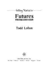 book Основы торговли фьючерсами