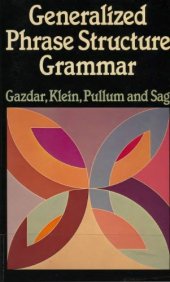 book Generalized Phrase Structure Grammar