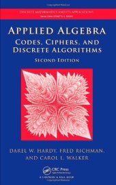 book Applied algebra: Codes, ciphers and discrete algorithms