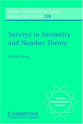 book Surveys in geometry and number theory: Reports on contemporary russian mathematics