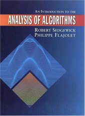 book An introduction to the analysis of algorithms