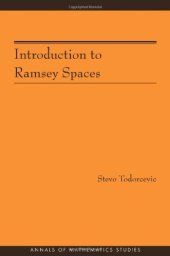 book Introduction to Ramsey spaces