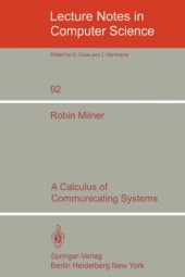 book A Calculus of Communicating Systems