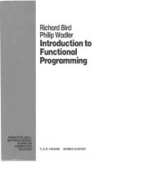 book Introduction to Functional Programming