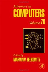 book Advances in Computers, Vol. 70