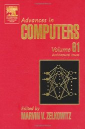 book Advances in Computers, Vol. 61