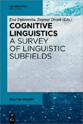 book Cognitive Linguistics - a Survey of Linguistic Subfields (Mouton Reader)