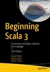 book Beginning Scala 3: A Functional and Object-Oriented Java Language