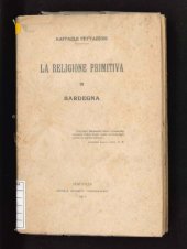 book La religione primitiva in Sardegna