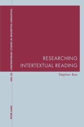 book Researching Intertextual Reading