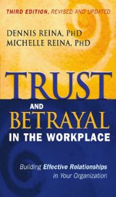 book Trust and Betrayal in the Workplace,