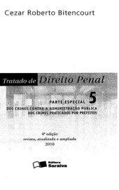 book Tratado De Direito Penal Parte Especial Dos Crimes Contra A Pessoa - V