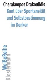 book Kant über Spontaneität und Selbstbestimmung im Denken