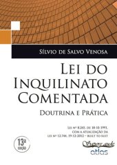 book Lei Do Inquilinato Comentada: Doutrina E Prática