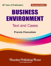 book BUSINESS ENVIRONMENT TEXT AND CASES