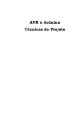 book AVR e Arduino. Técnicas de Projeto