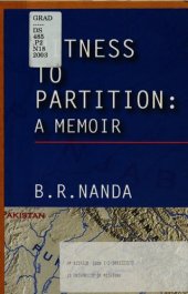 book Witness to Partition: A Memoir