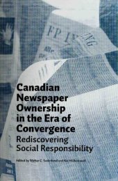 book Canadian Newspaper Ownership in the Era of Convergence: Rediscovering Social Responsibility