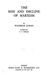 book The Rise and Decline of Marxism