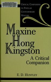 book Maxine Hong Kingston: A Critical Companion