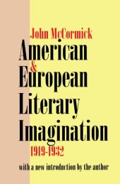 book American and European Literary Imagination 1919-1932