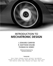 book Introduction to Mechatronic Design