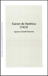 book Un cursillo de fonetica catalana