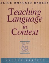 book Teaching Language in Context