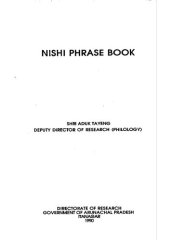 book Nishi phrase book