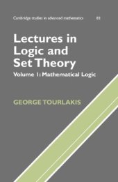 book Lectures in Logic and Set Theory. Volume 1: Mathematical Logic