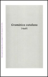 book Gramàtica catalana