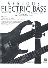 book Serious Electric Bass: The Bass Player's Complete Guide to Scales and Chords