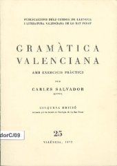 book Gramàtica valenciana amb exercicis pràctics