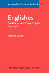 book Englishes: Studies in Varieties of English, 1984-1988