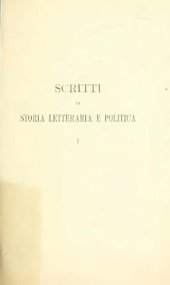 book Saggi sulla letteratura italiana del Seicento