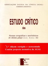 book Estudo crítico das Normas ortográficas e morfolóxicas do idioma galego