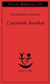 book L'adorabile Stendhal