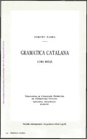 book Gramàtica catalana. Curs mitjà