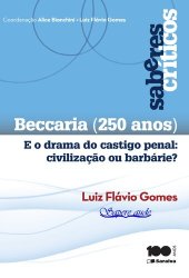 book Beccaria (250 anos) e o drama do castigo penal