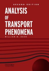 book Analysis of Transport Phenomena