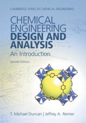 book Chemical Engineering Design and Analysis: An Introduction